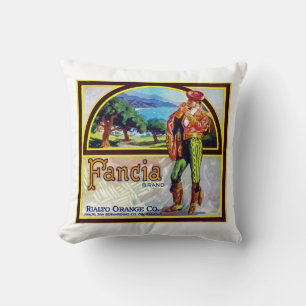 Französische Orangen Kissen