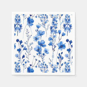 Französische Papiermuster-Wildblumen-98186 Serviette