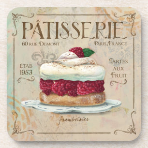 Französische Patisserie-Untersetzer-Wohngestaltun Getränkeuntersetzer