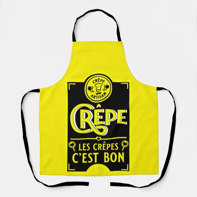 Französische Pfannkuchen Schürze (Vorderseite)