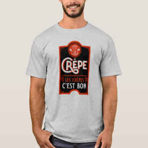 Französische Pfannkuchen T-Shirt