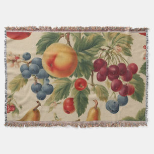 Französische Pfirsiche, Kirschen, Blaubeeren, Birn Decke