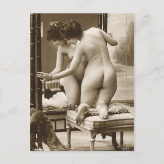 Französische Postkarte - Risque Nude