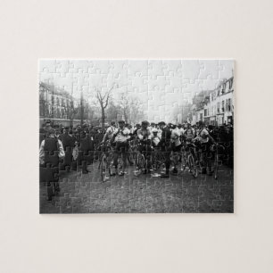 Französische Radfahrt Paris-Roubaix Startlinie 190