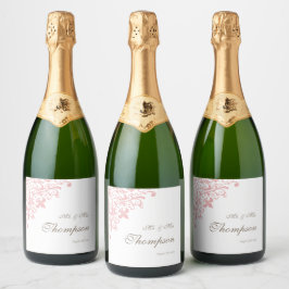 Französische Regency Pink-Lilie Hochzeitsempfang