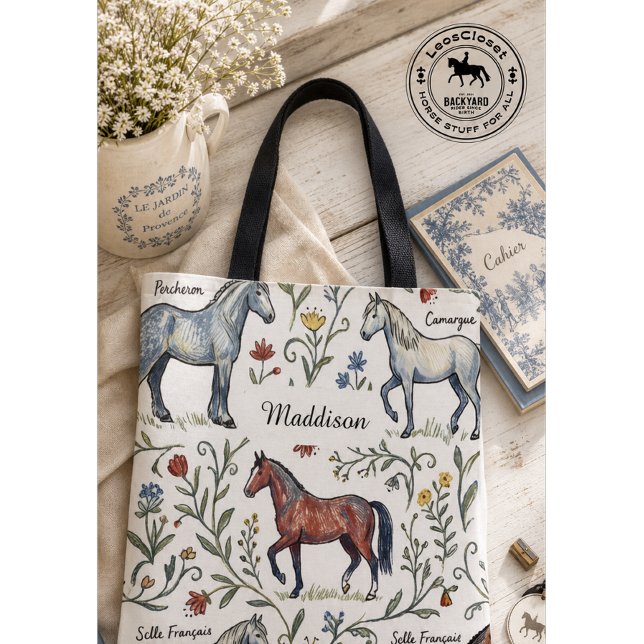 Französische Reitschule auf dem Lande Tasche (Von Creator hochgeladen)