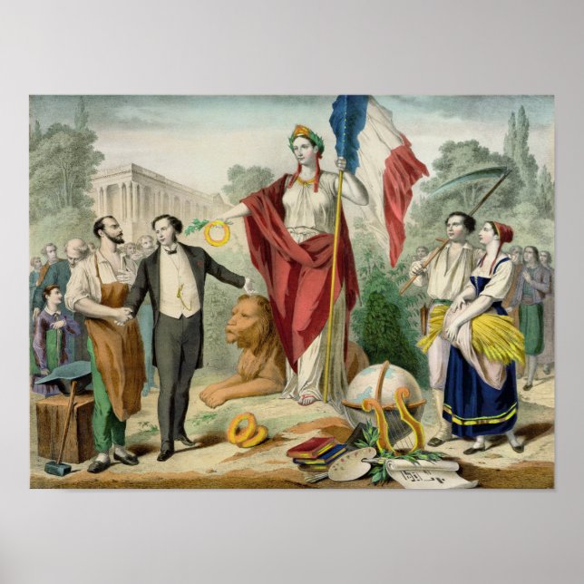 Französische Republik Poster (Vorne)
