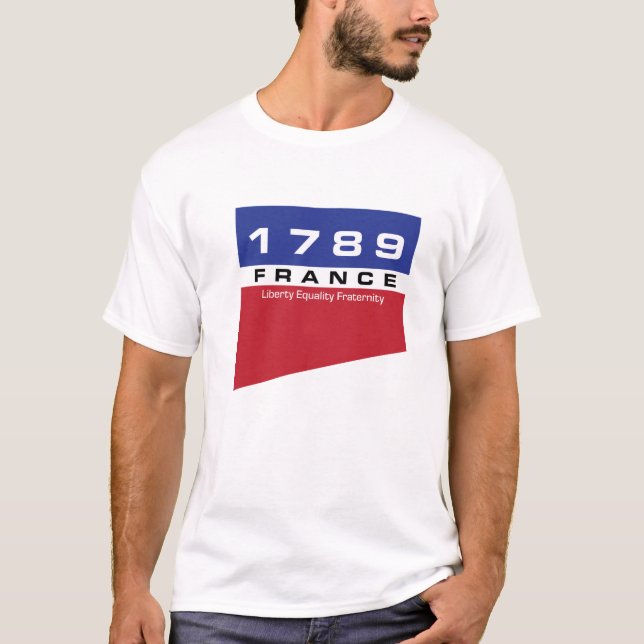 Französische Revolution 1789 T-Shirt (Vorderseite)