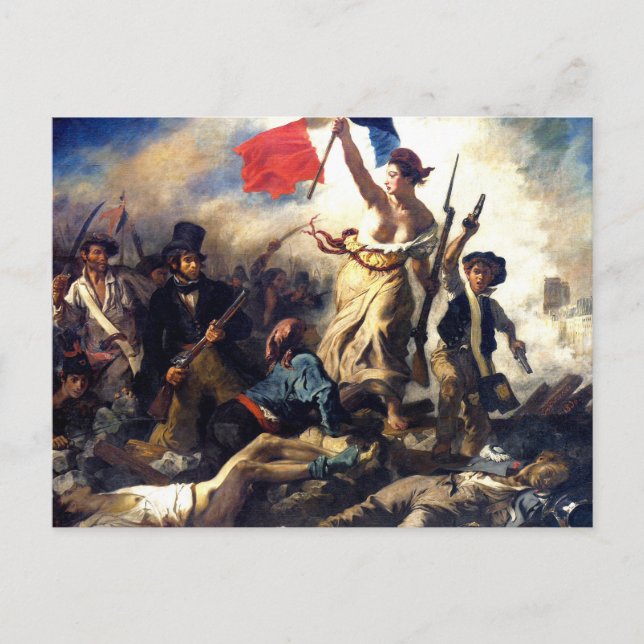Französische Revolution Postkarte (Vorderseite)