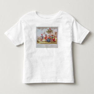 Französische Revolutionäre, die das carmagnole Kleinkind T-shirt