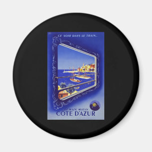 Französische Riviera Côte d'Azur Magnet