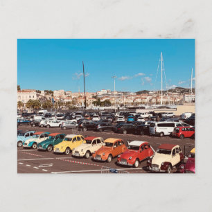 Französische Riviera in Cannes Frankreich Oldtimer Postkarte