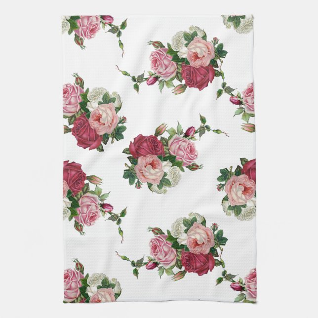 Französische Rose Handtuch (Vertikal)