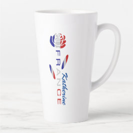 Französische Rose Personalisiert Milchtasse