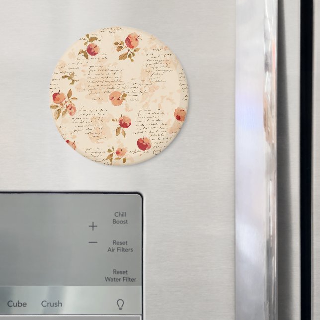 Französische rote Äpfel Magnet (In Situ (Kühlschrank))