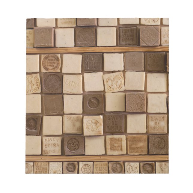 Französische Seife Notizblock (Vorderseite)