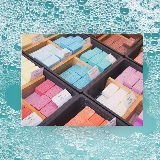 Französische Seifen aus der Provinz Frankreich Postkarte (Von Creator hochgeladen)