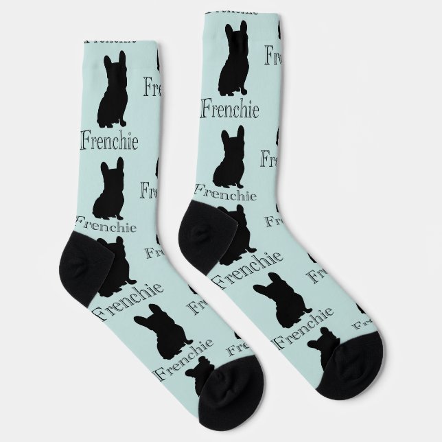 Französische Silhouette Socken (Rechts)