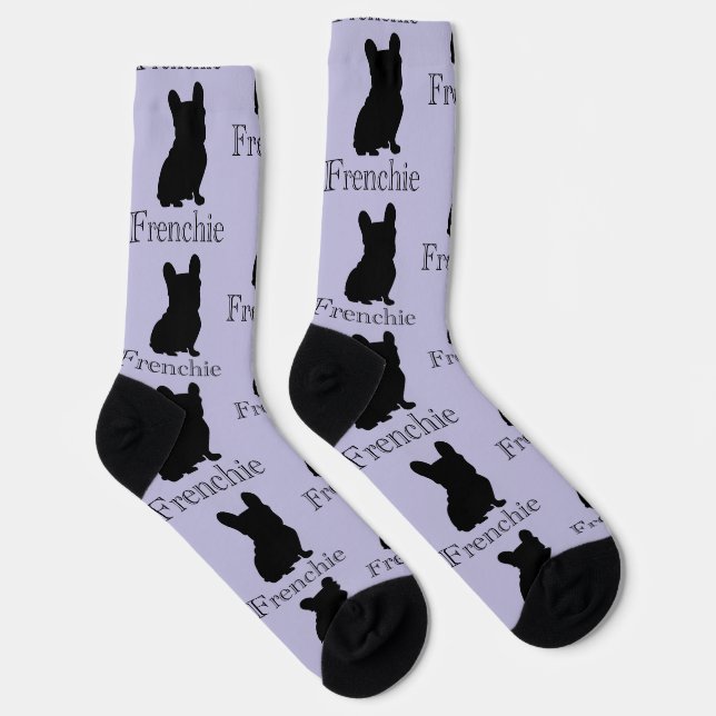 Französische Silhouette Socken (Rechts)