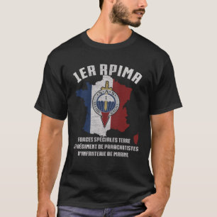 Französische Spezialeinheit RDIMa 1. Infanterie-Pa T-Shirt