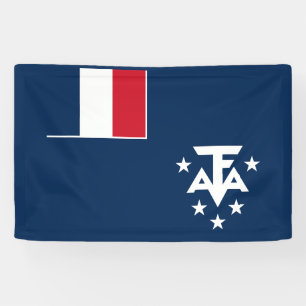 Französische Süd- und Antarktisgebiete Banner