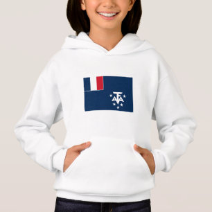 Französische Süd- und Antarktisgebiete Hoodie