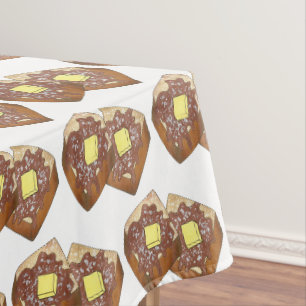 Französische Toast Butter und Syrup Diner Frühstüc Tischdecke