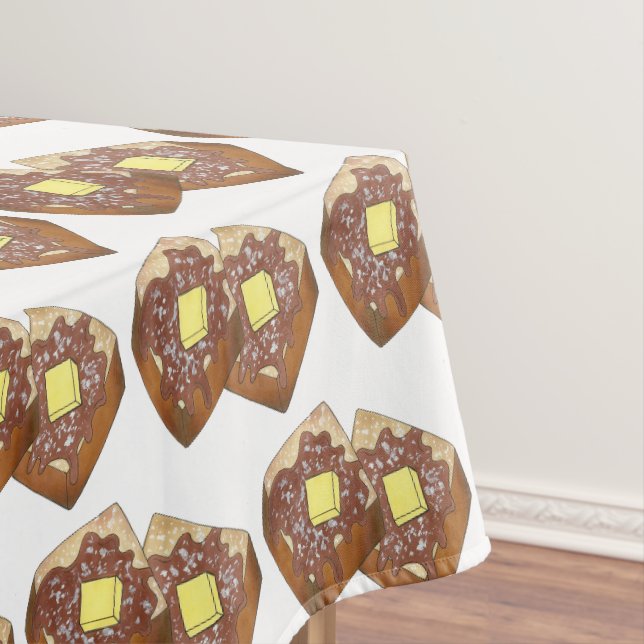 Französische Toast Butter und Syrup Diner Frühstüc Tischdecke (Beispiel)