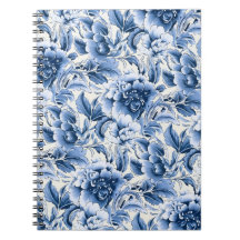 Französische Toile & Toile de Jouy. Blau.