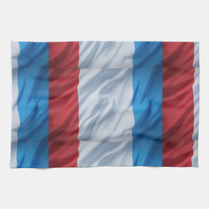 Französische Trikolore-Flagge Inspirierte Dekorati Geschirrtuch