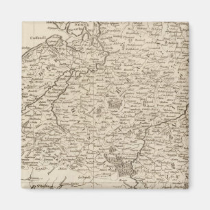 Französische und niederländische Niederlande Magnet