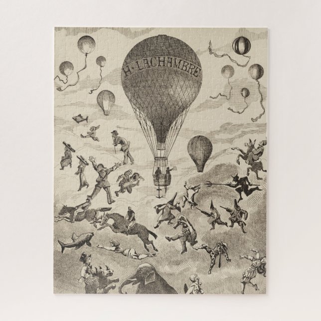 Französische Werbung für Ballonhersteller (Vertikal)