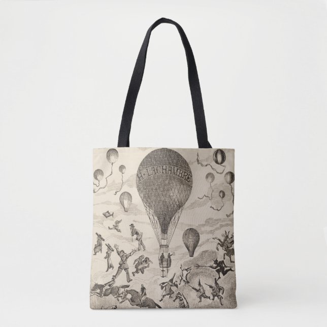 Französische Werbung für Ballonhersteller Tasche (Vorderseite)