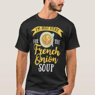 Französische Zwiebelsuppen-Rezept-Mischung Schale T-Shirt