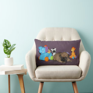 Französischen Bulldoggen kleiner Welpe Bulldog Lendenkissen
