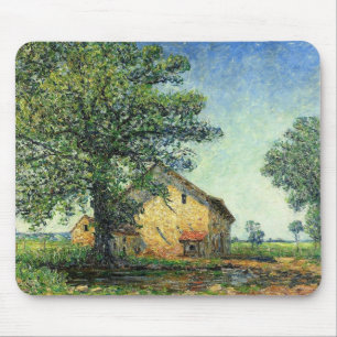 französischer Bauernhof in La Petite Mare (von Fra Mousepad