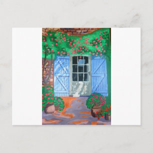 französischer Bauernhof Postkarte