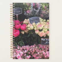 Französischer Blumenplaner
