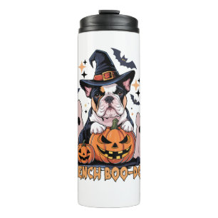 Französischer Boo Hund Süßer Franzose Halloween Ge Thermosbecher