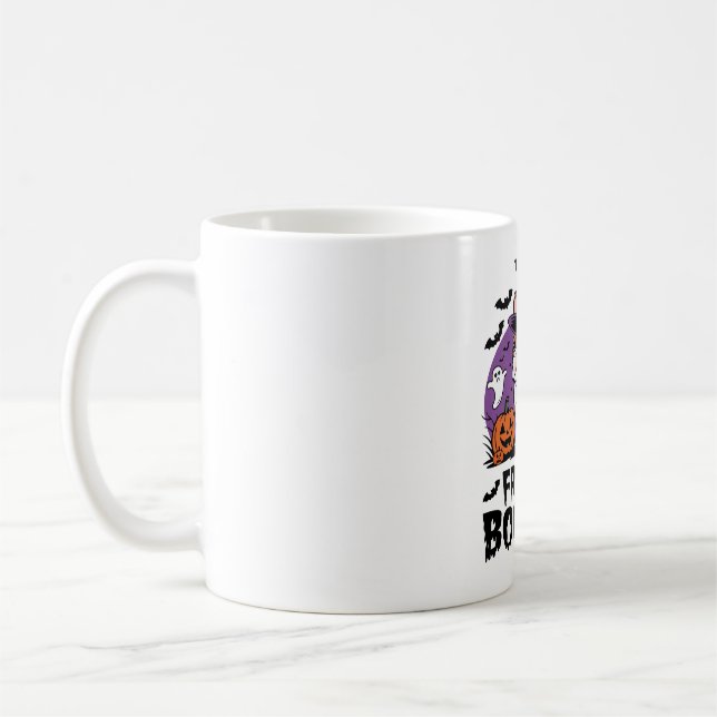 Französischer Boodof - der Spookiest Pup Kaffeetasse (Links)