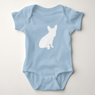 Französischer Bulldog-Babydusche Franziskanerin B Baby Strampler