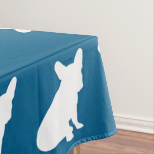 Französischer Bulldog-Babydusche Franziskanerin B Tischdecke