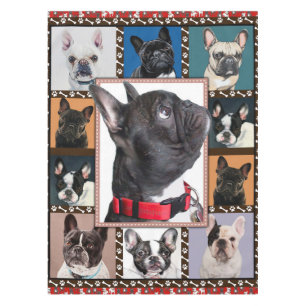 Französischer Bulldog-Blanket, französischer Bulld Tischdecke