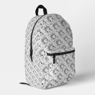 FRANZÖSISCHER BULLDOG Custom ZWEI KAMMER LAPTOP BA Bedruckter Rucksack