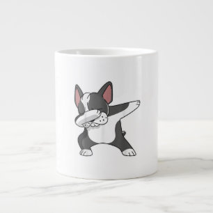 Französischer Bulldog-Dabbing-Tanz für Hunde-Mama Jumbo-Tasse