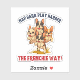 Französischer Bulldog Dog Aufkleber