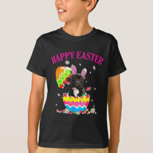 Französischer Bulldog Easter Day Hund Vater Hunde T-Shirt