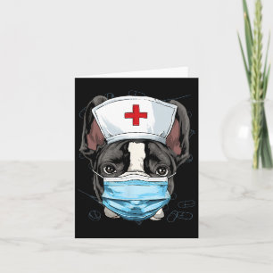 Französischer Bulldog Er Nurse Rn Lpn Kinderheilku Karte