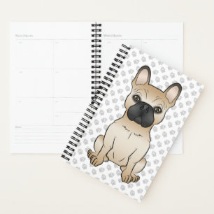 Französischer Bulldog / französischer Cartoon Dog  Planer