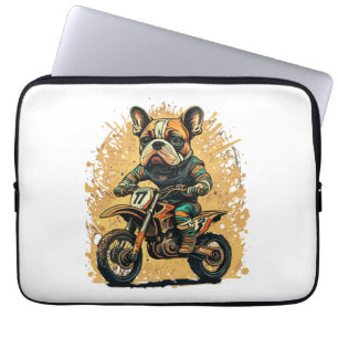 Französischer Bulldog , französisches Bulldog-T-Sh Laptopschutzhülle
